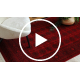ORIENT 6889 preproga bordo / črna Buchara, okvir, orientalski, z resicami